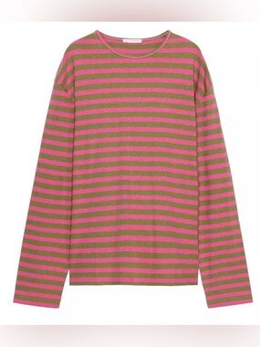 Zara Striped Long-Sleeved Tee